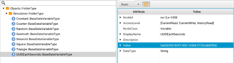 UUIDEachSeconds UUID